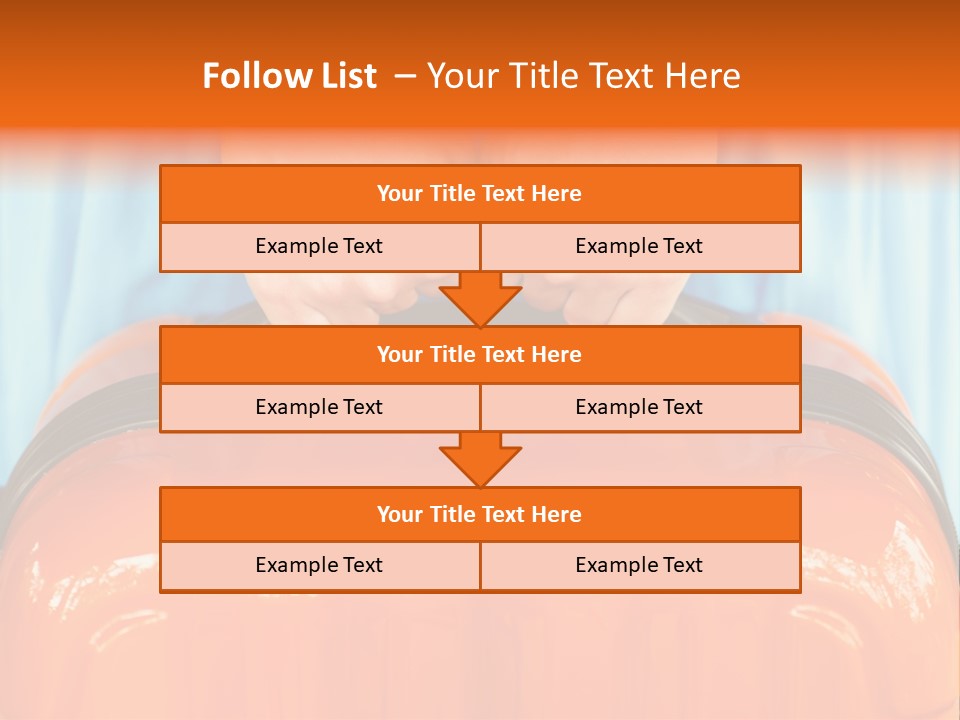 Journey Storage Background PowerPoint Template