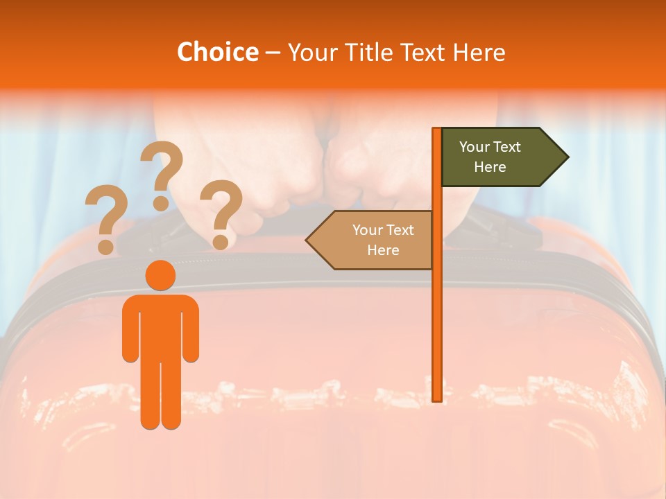 Journey Storage Background PowerPoint Template