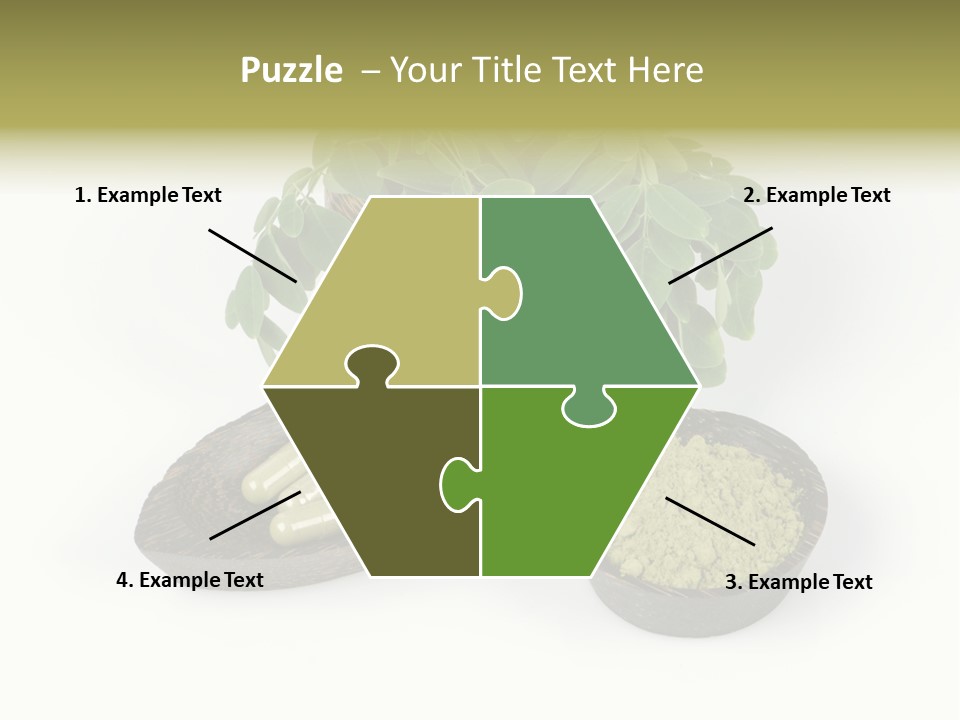Vitamins Natural Strengthening Calcium PowerPoint Template