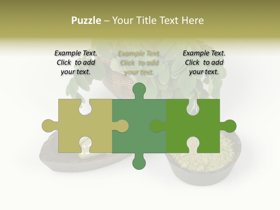 Vitamins Natural Strengthening Calcium PowerPoint Template