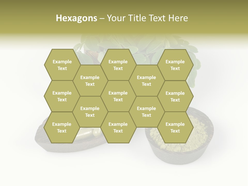 Vitamins Natural Strengthening Calcium PowerPoint Template