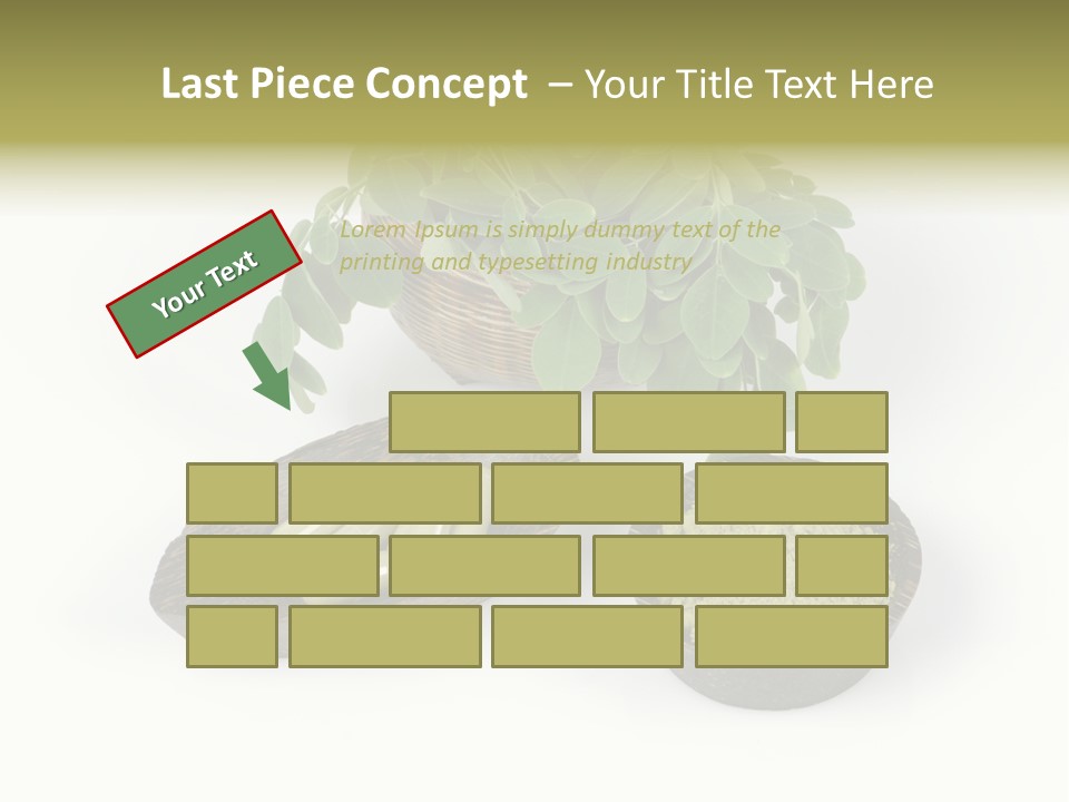 Vitamins Natural Strengthening Calcium PowerPoint Template