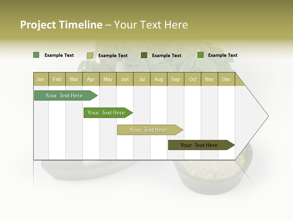Vitamins Natural Strengthening Calcium PowerPoint Template