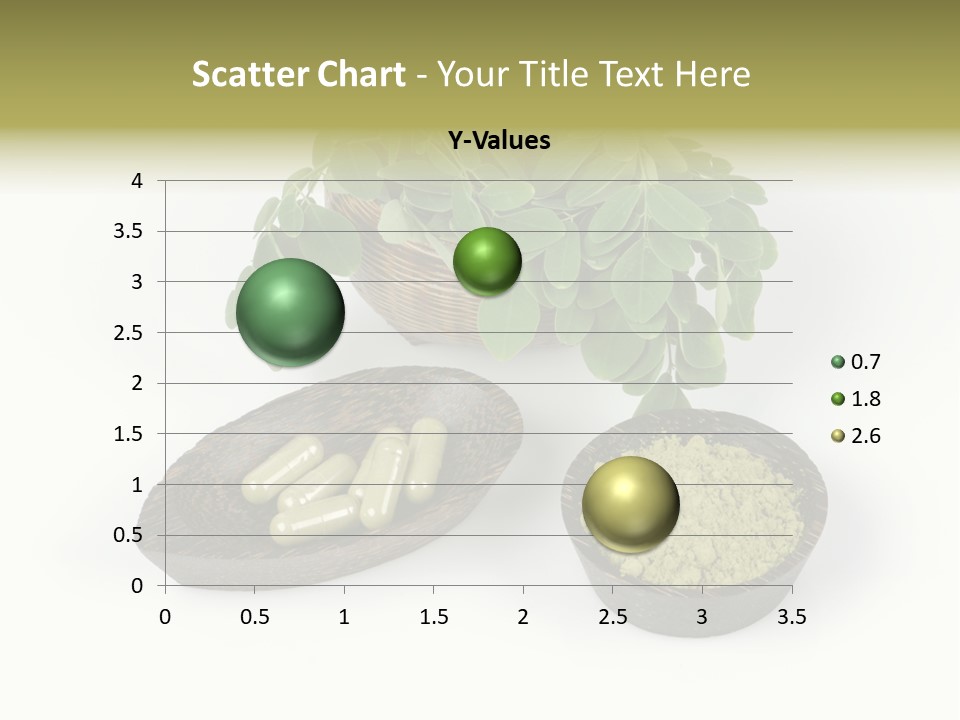 Vitamins Natural Strengthening Calcium PowerPoint Template