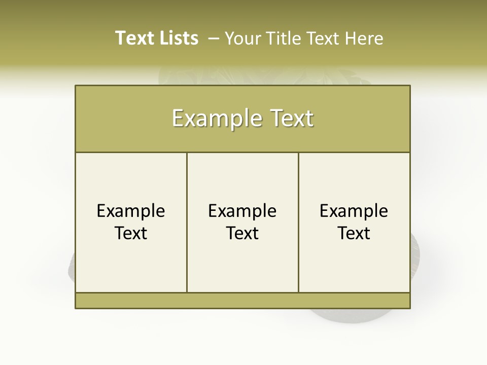 Vitamins Natural Strengthening Calcium PowerPoint Template
