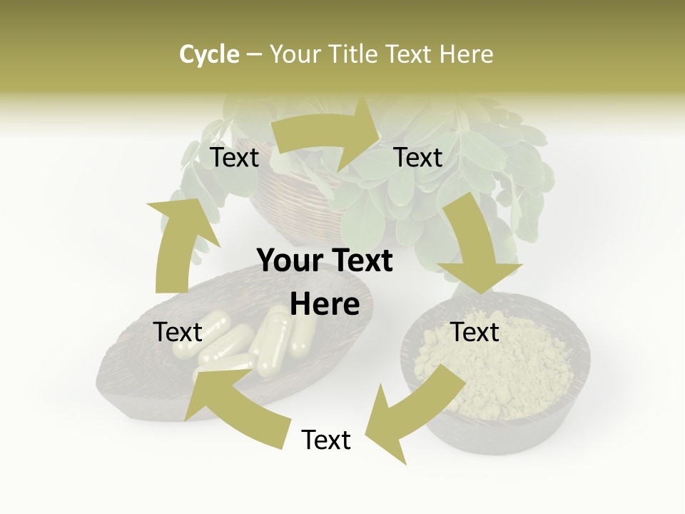 Vitamins Natural Strengthening Calcium PowerPoint Template