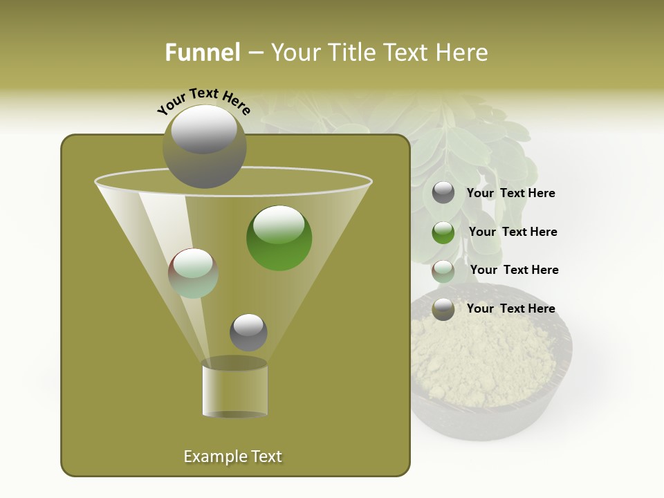 Vitamins Natural Strengthening Calcium PowerPoint Template