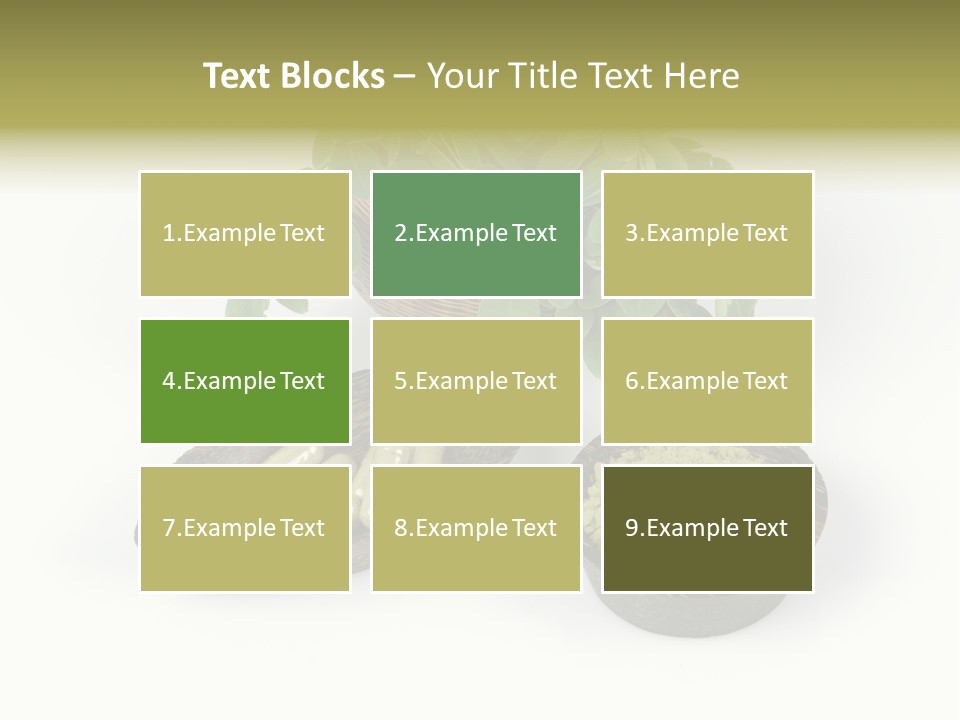 Vitamins Natural Strengthening Calcium PowerPoint Template