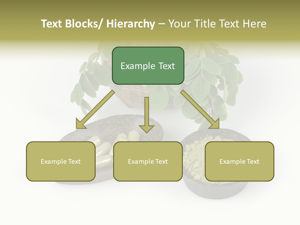 Vitamins Natural Strengthening Calcium PowerPoint Template