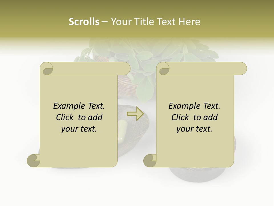 Vitamins Natural Strengthening Calcium PowerPoint Template