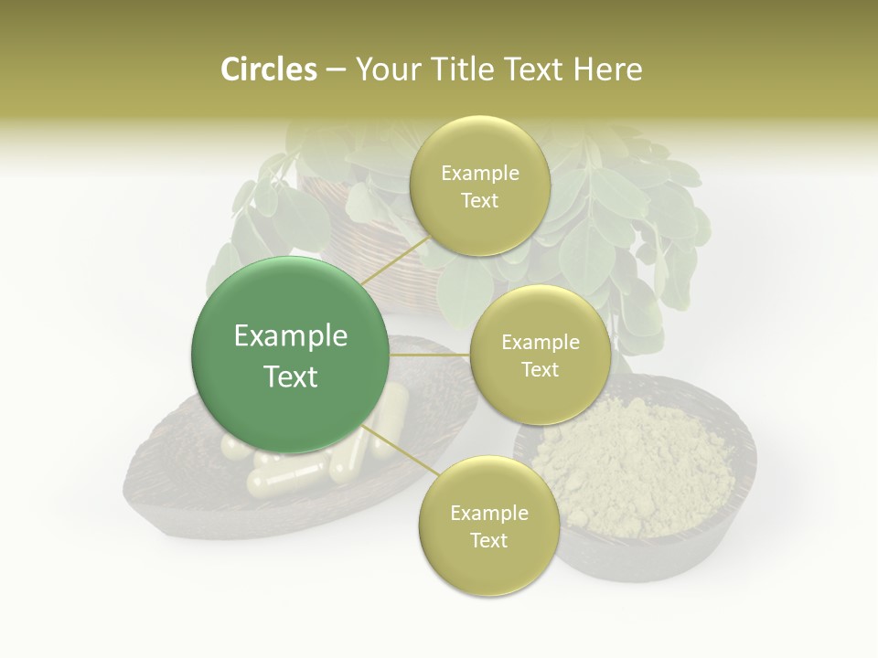 Vitamins Natural Strengthening Calcium PowerPoint Template