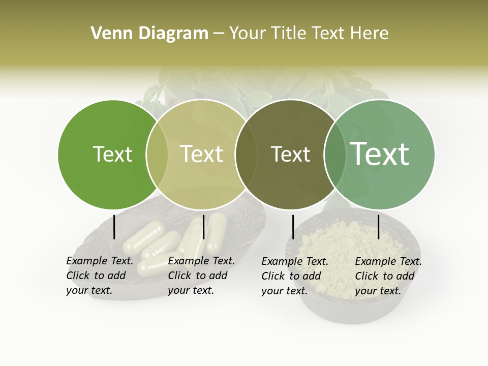 Vitamins Natural Strengthening Calcium PowerPoint Template