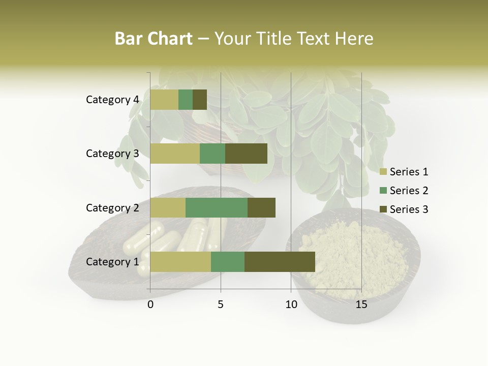 Vitamins Natural Strengthening Calcium PowerPoint Template