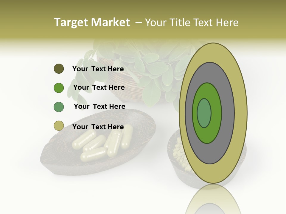 Vitamins Natural Strengthening Calcium PowerPoint Template