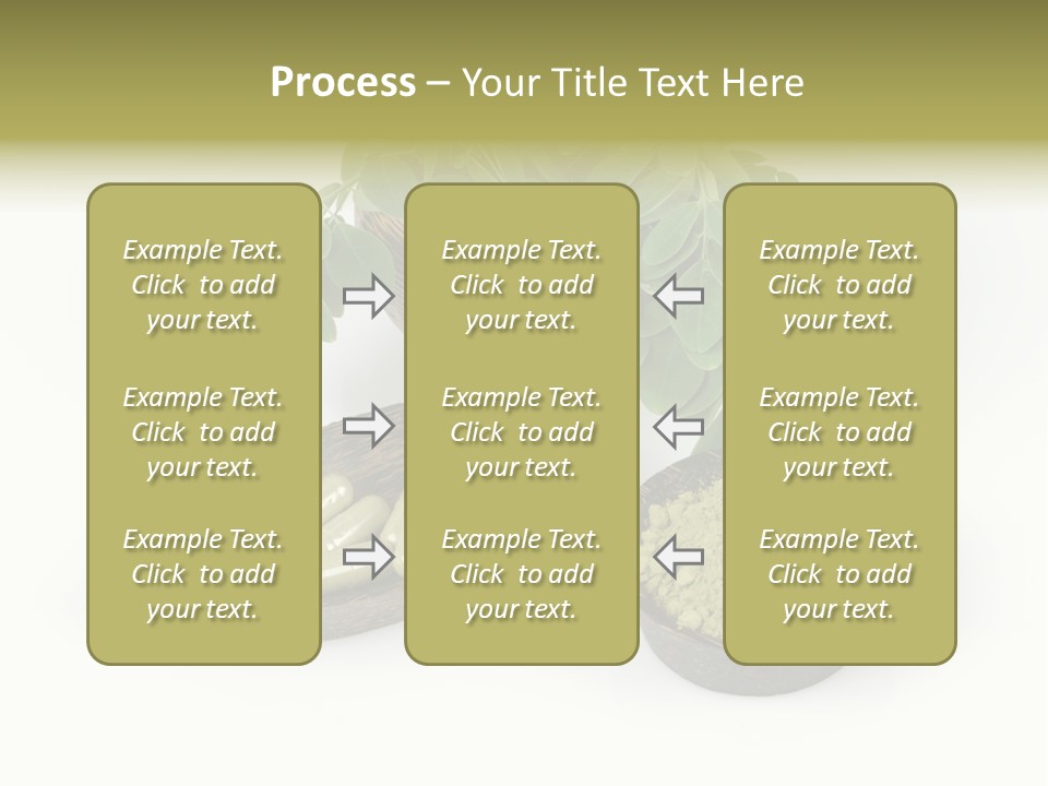 Vitamins Natural Strengthening Calcium PowerPoint Template