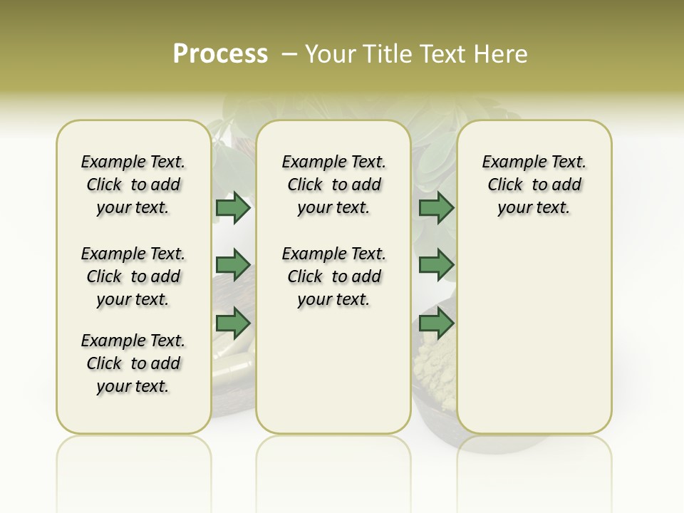 Vitamins Natural Strengthening Calcium PowerPoint Template