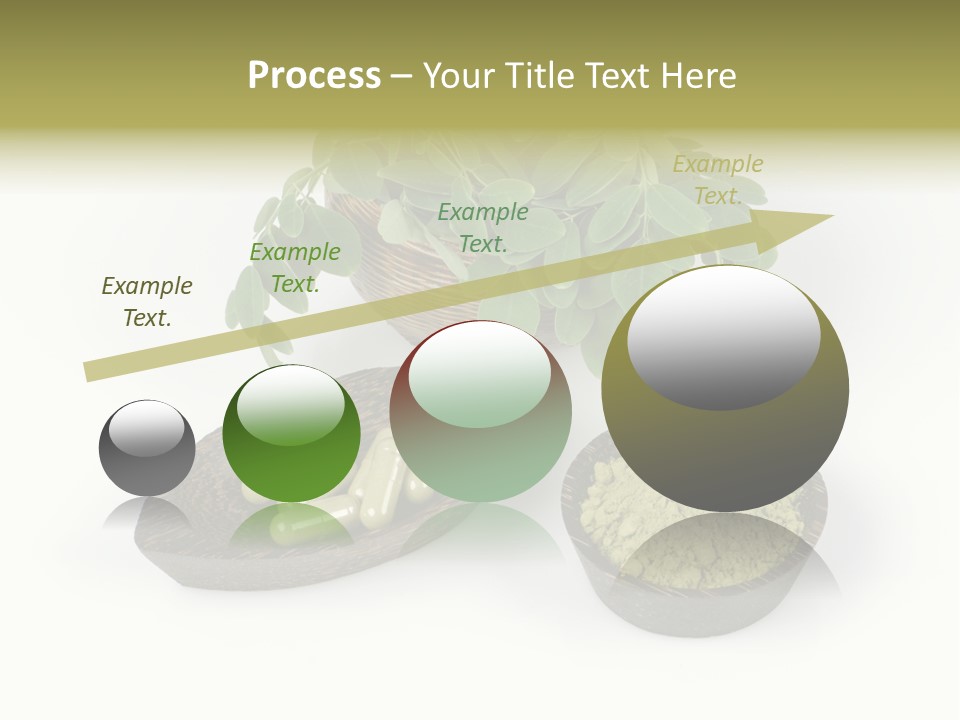 Vitamins Natural Strengthening Calcium PowerPoint Template