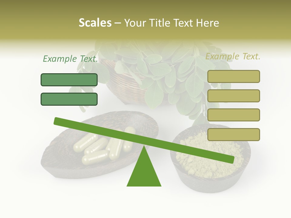 Vitamins Natural Strengthening Calcium PowerPoint Template