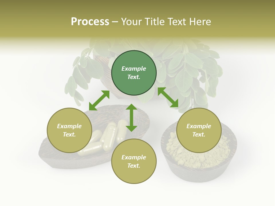Vitamins Natural Strengthening Calcium PowerPoint Template