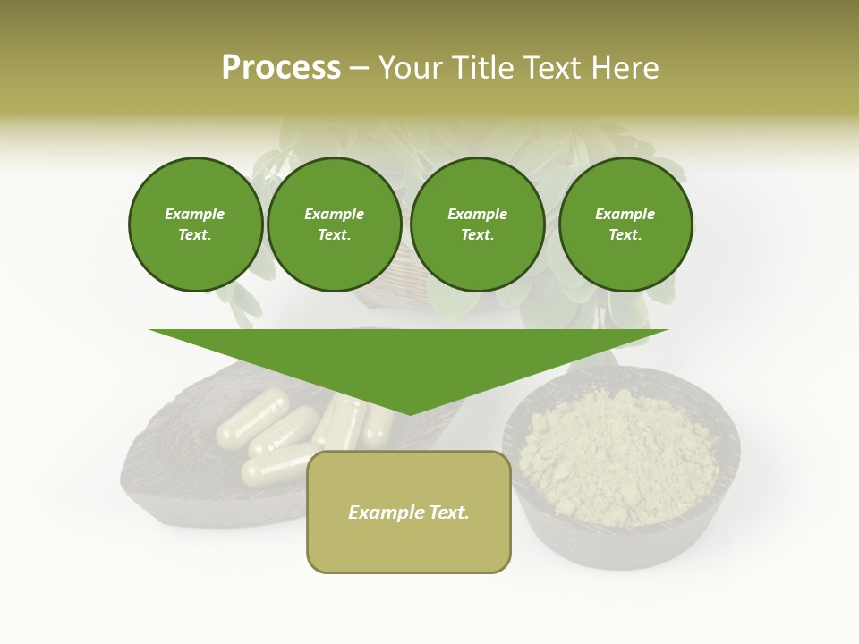 Vitamins Natural Strengthening Calcium PowerPoint Template