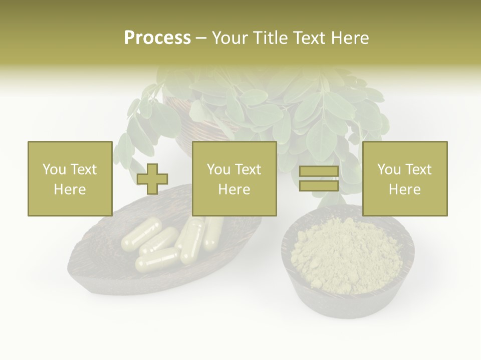 Vitamins Natural Strengthening Calcium PowerPoint Template