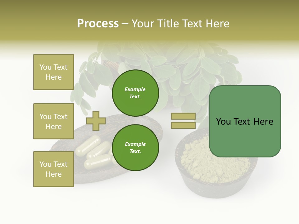 Vitamins Natural Strengthening Calcium PowerPoint Template