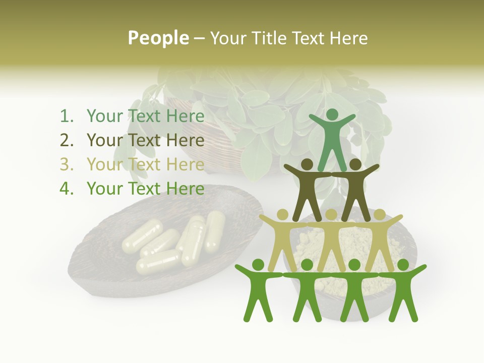 Vitamins Natural Strengthening Calcium PowerPoint Template