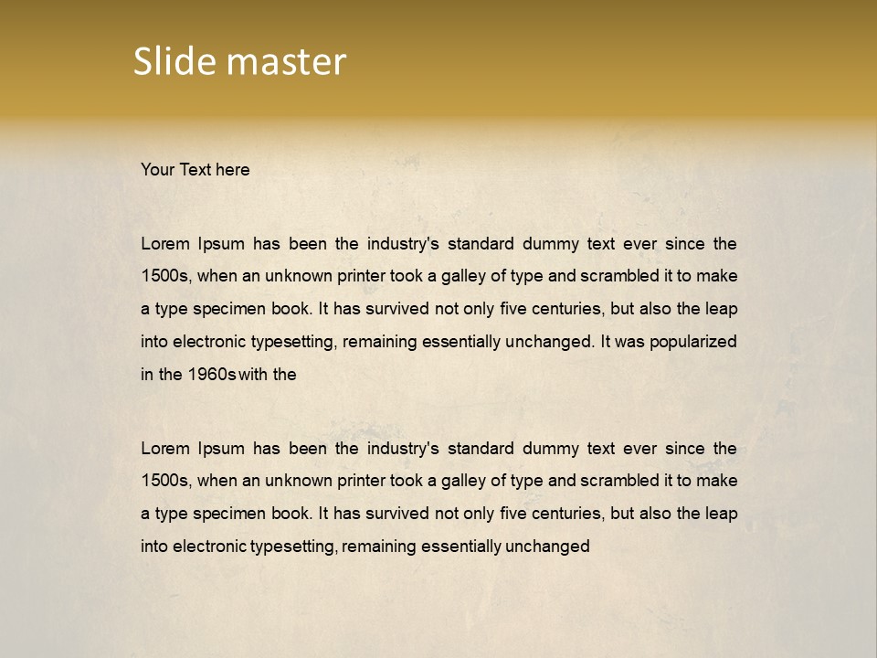 Burned Book Abstract PowerPoint Template