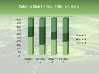 San Quirico Dorcia Farm Country Road PowerPoint Template