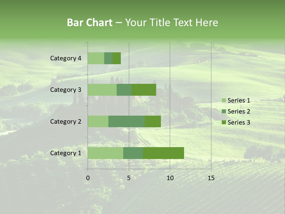 San Quirico Dorcia Farm Country Road PowerPoint Template