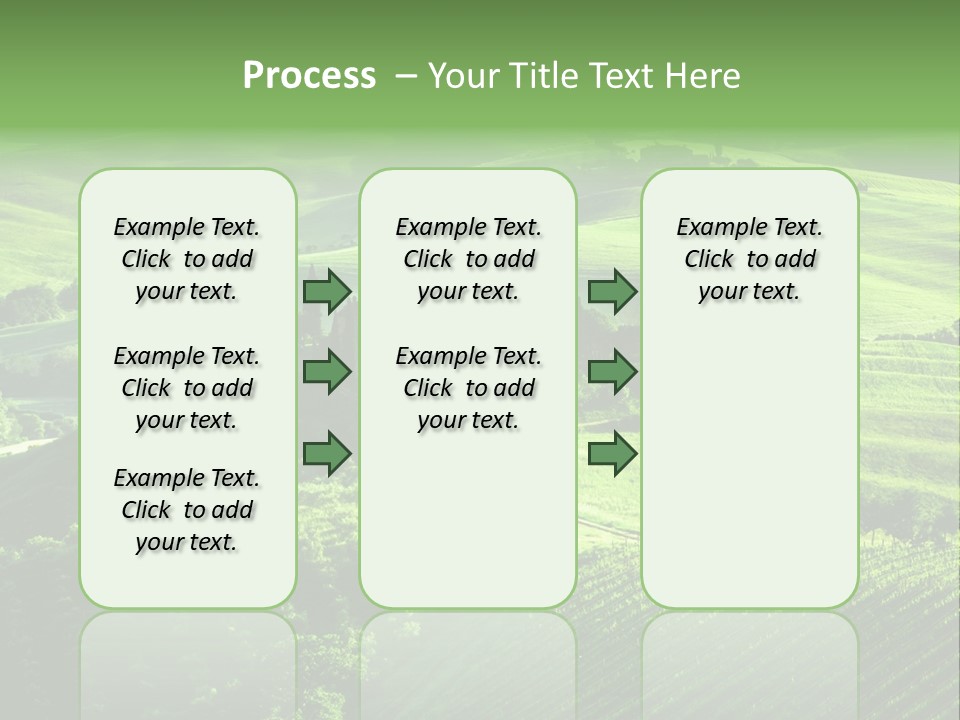 San Quirico Dorcia Farm Country Road PowerPoint Template
