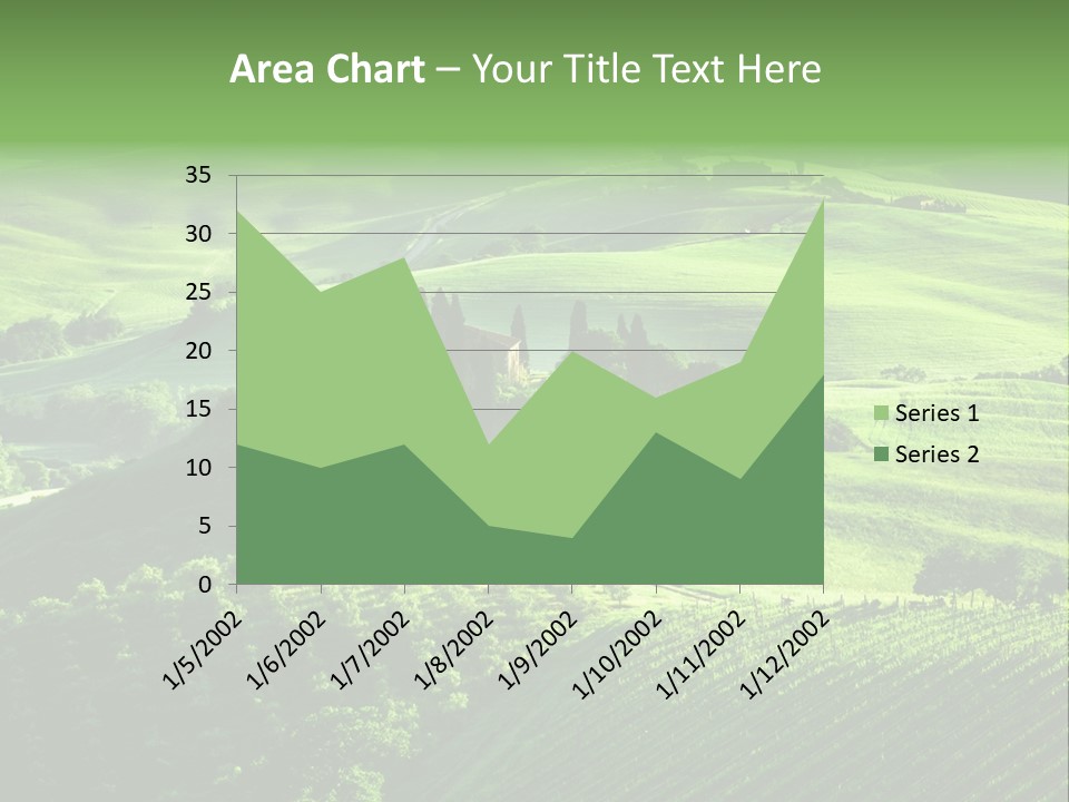 San Quirico Dorcia Farm Country Road PowerPoint Template