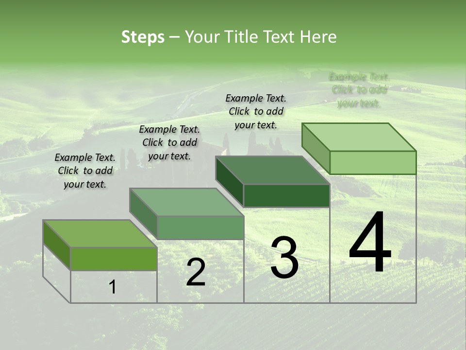 San Quirico Dorcia Farm Country Road PowerPoint Template