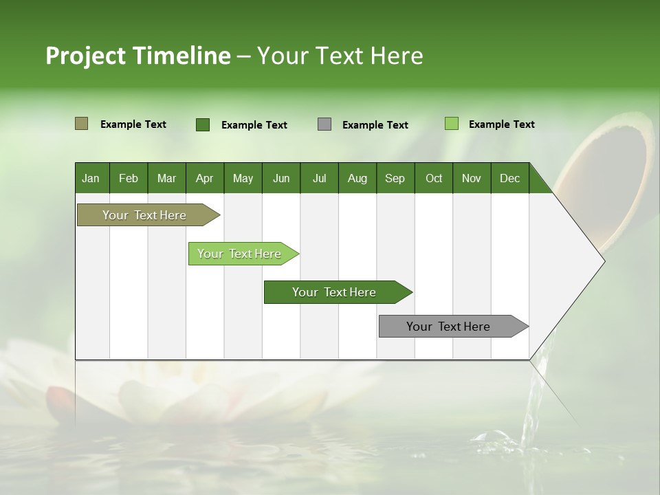 Japan Lake Eco PowerPoint Template