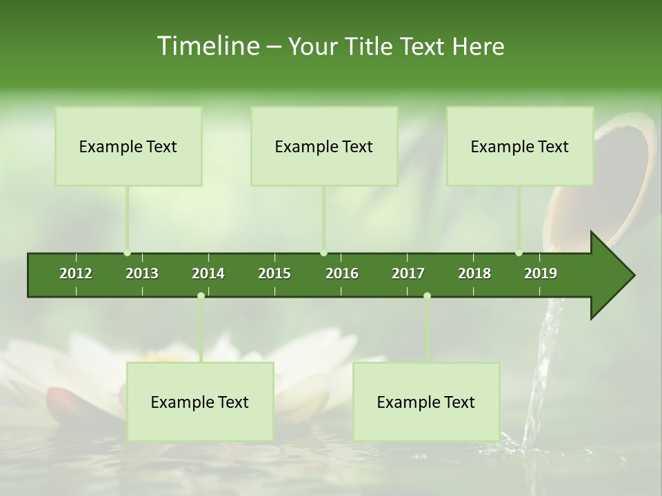 Japan Lake Eco PowerPoint Template