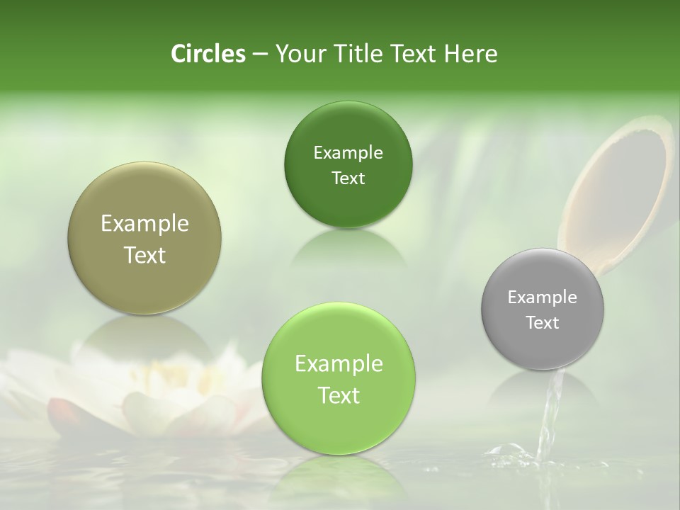 Japan Lake Eco PowerPoint Template