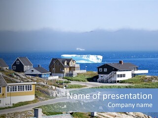 Nuuk Maritime Arctic PowerPoint Template