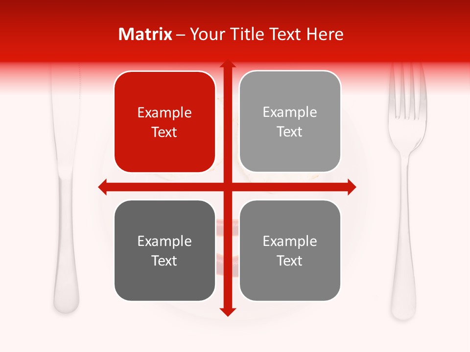 White Steel Meal PowerPoint Template