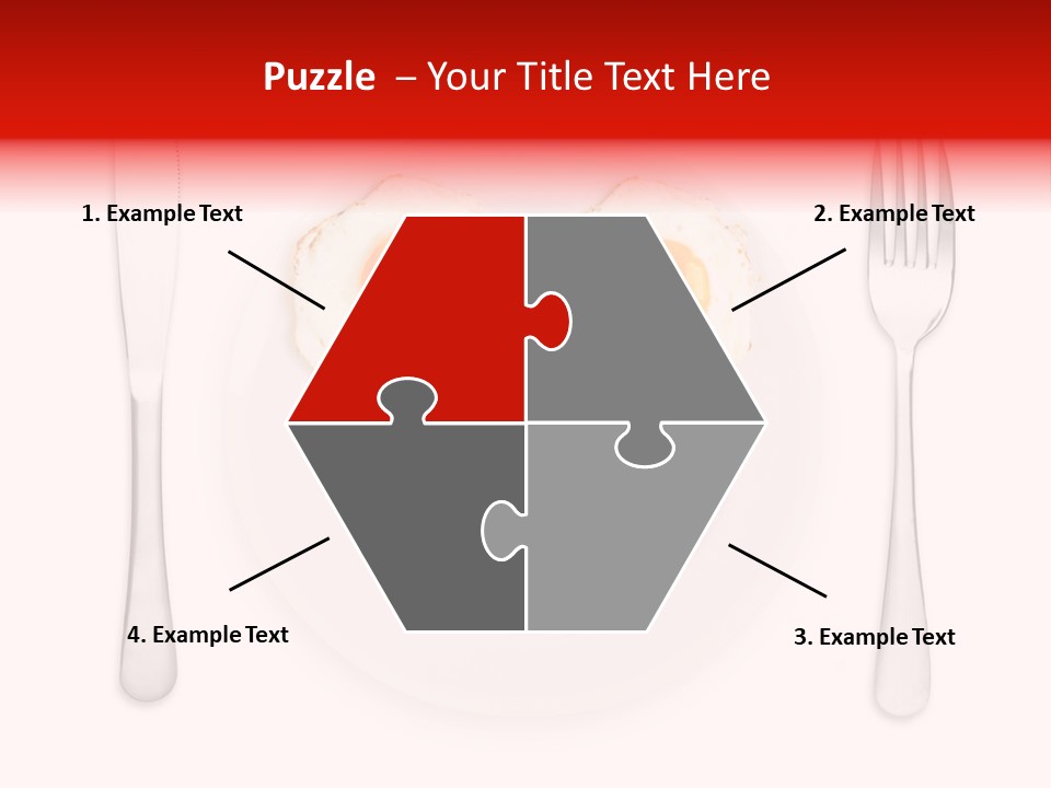 White Steel Meal PowerPoint Template