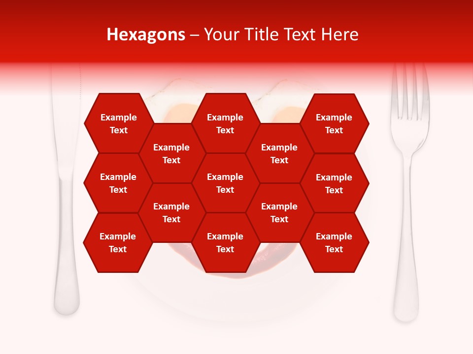 White Steel Meal PowerPoint Template