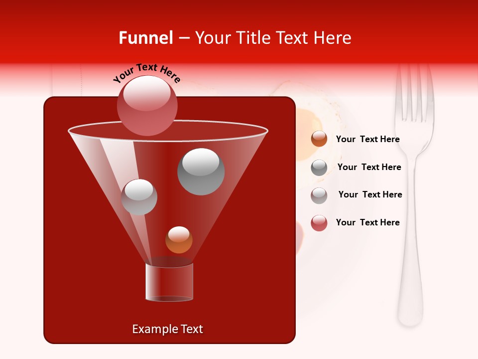 White Steel Meal PowerPoint Template