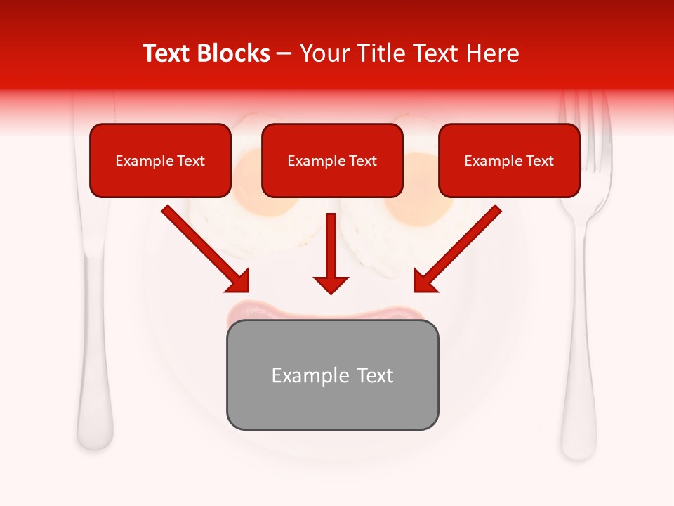 White Steel Meal PowerPoint Template