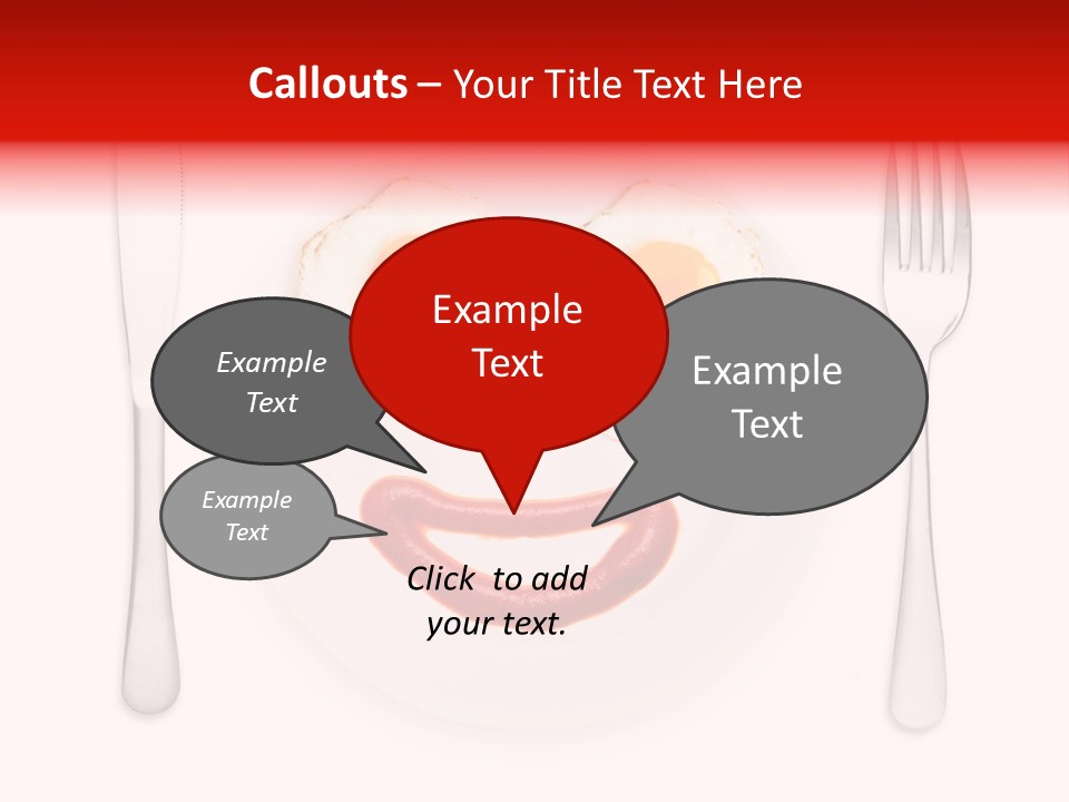White Steel Meal PowerPoint Template