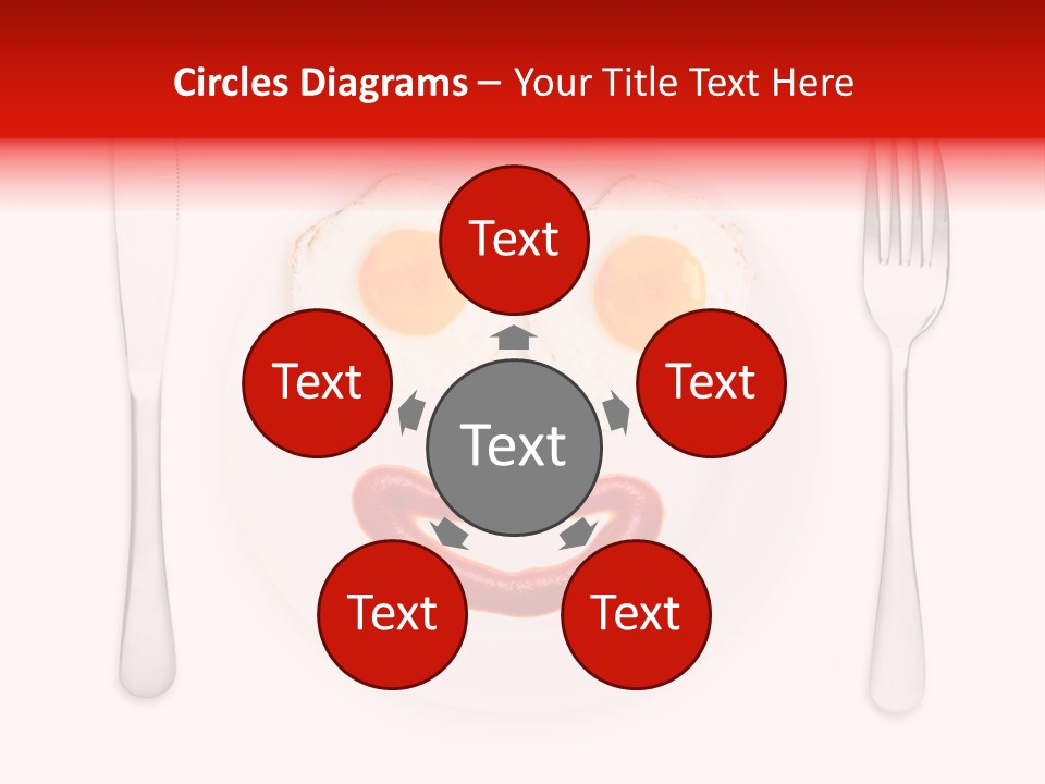 White Steel Meal PowerPoint Template