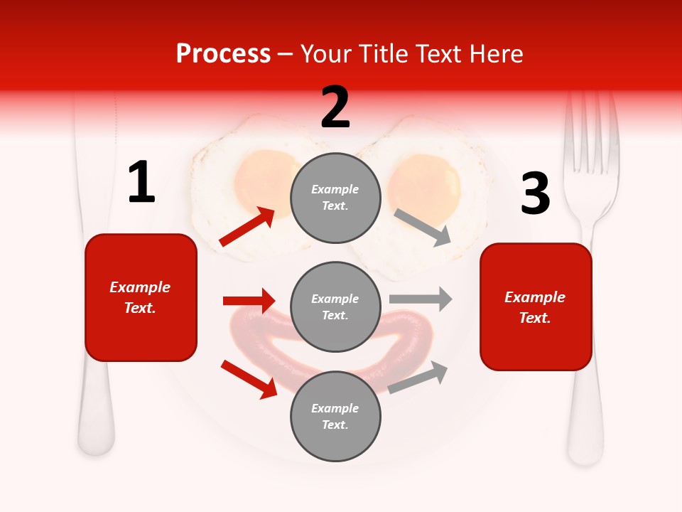 White Steel Meal PowerPoint Template