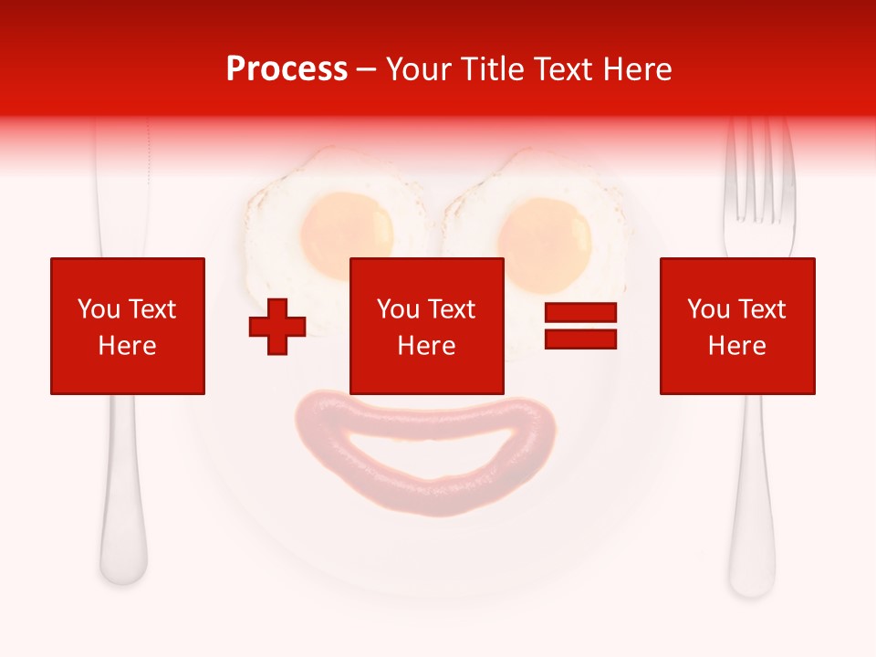 White Steel Meal PowerPoint Template