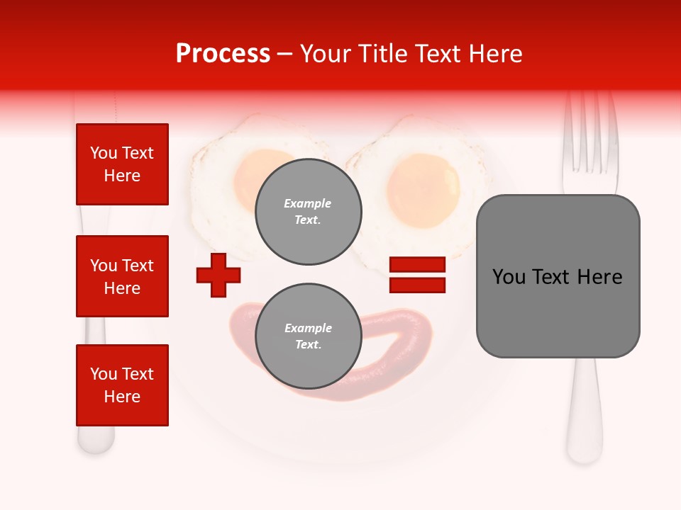 White Steel Meal PowerPoint Template