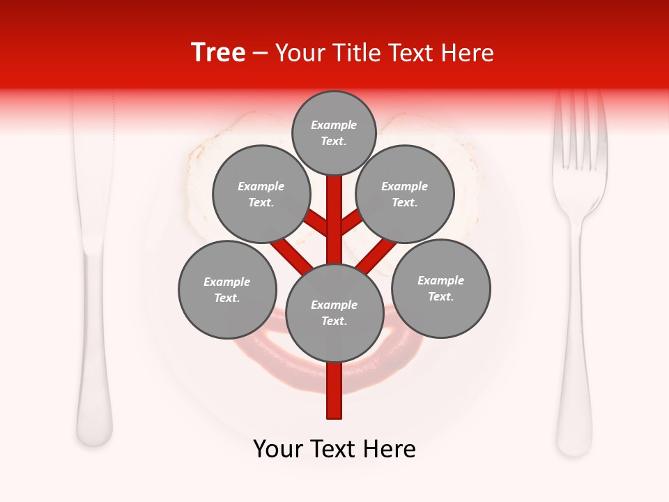 White Steel Meal PowerPoint Template