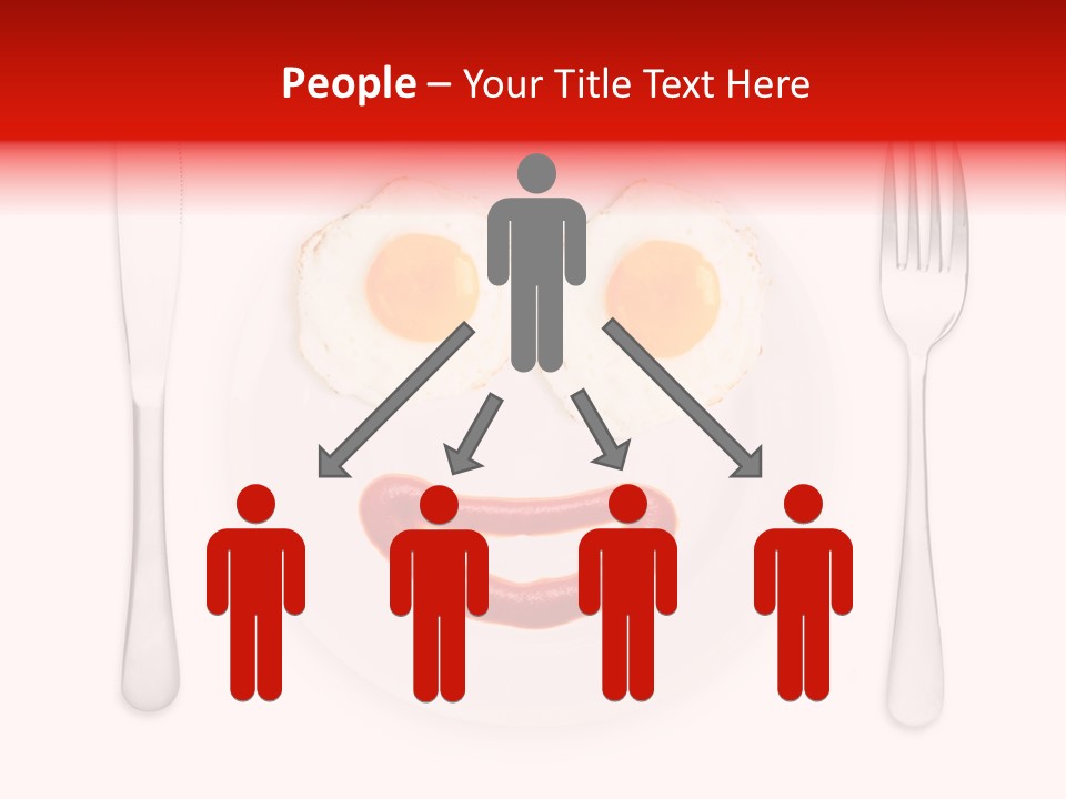 White Steel Meal PowerPoint Template