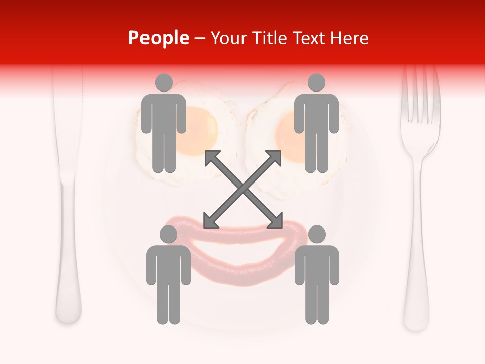 White Steel Meal PowerPoint Template